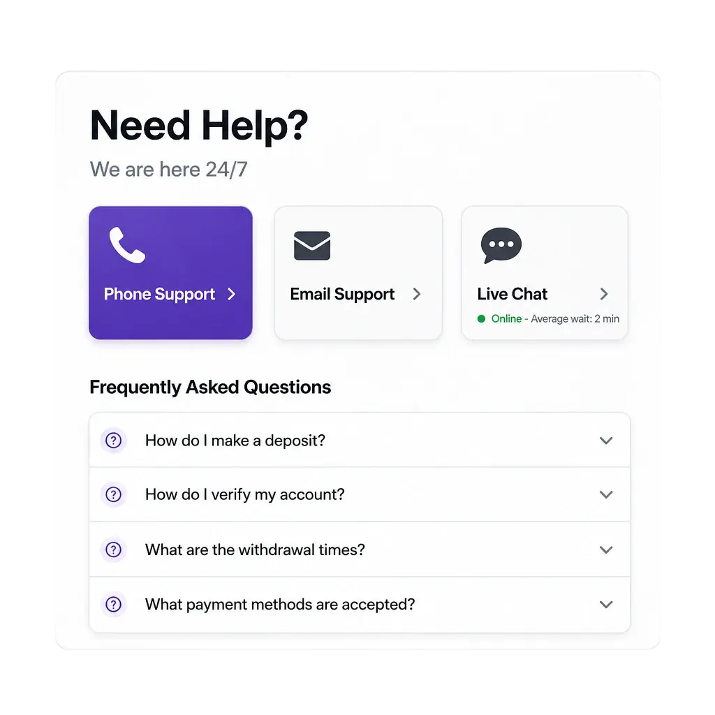 Zoome Casino customer support team assisting Australian players