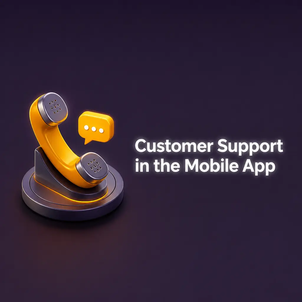 Customer support channels in Zoome Casino mobile app