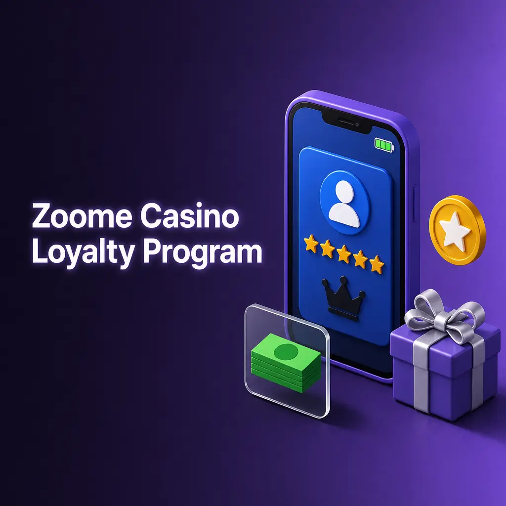 Zoome Casino loyalty program tiers and rewards