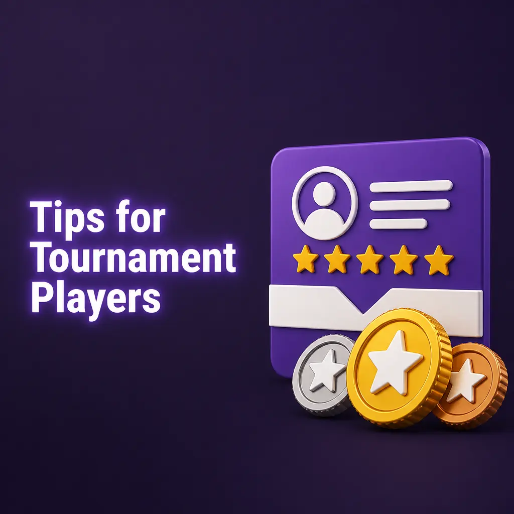 Tournament player strategy tips