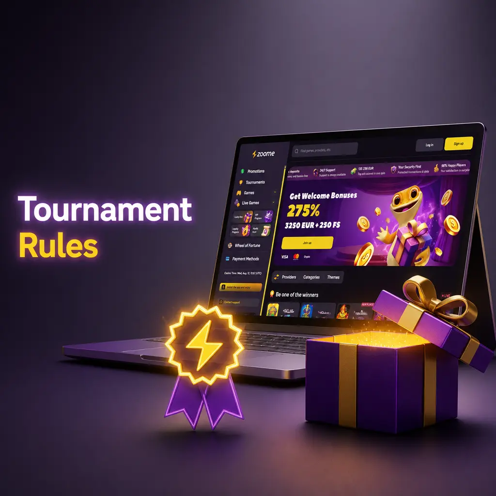 Tournament rules at Zoome Casino